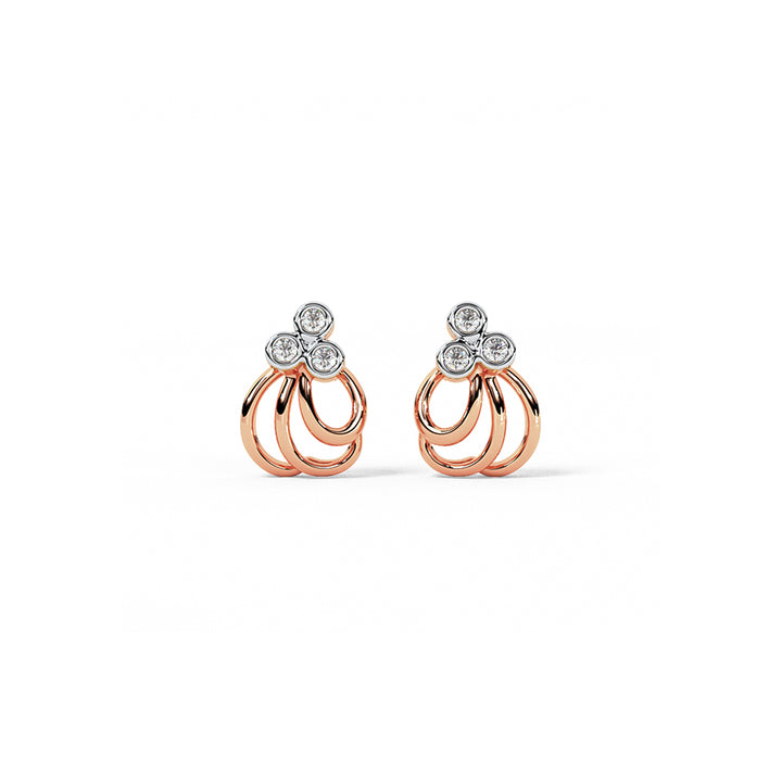 Posia Bloom Diamond Studs