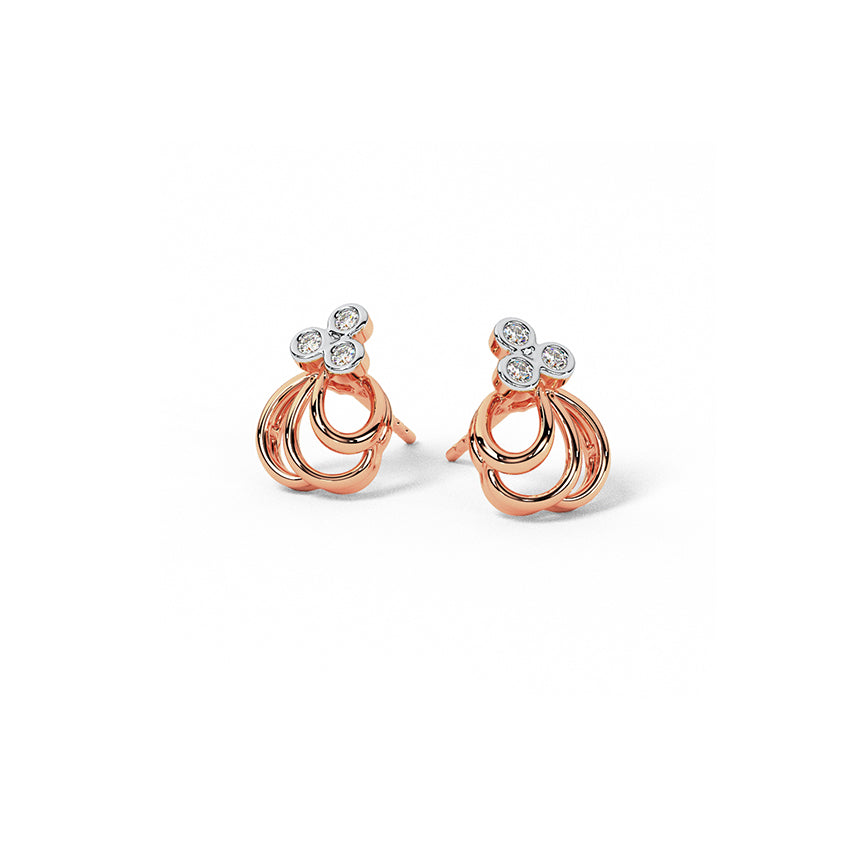 Posia Bloom Diamond Studs