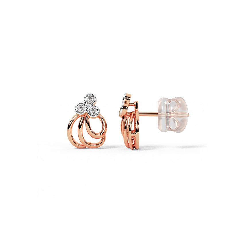 Posia Bloom Diamond Studs