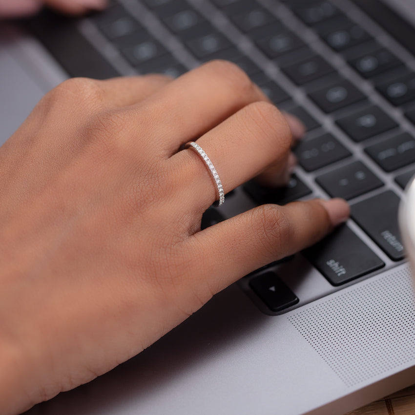 Glimmer Essence Diamond Band