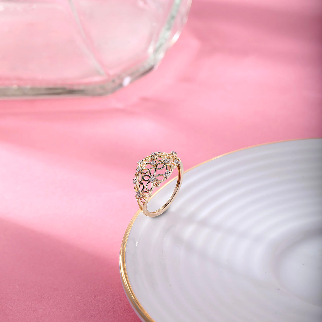 Blooming Grace Diamond Band