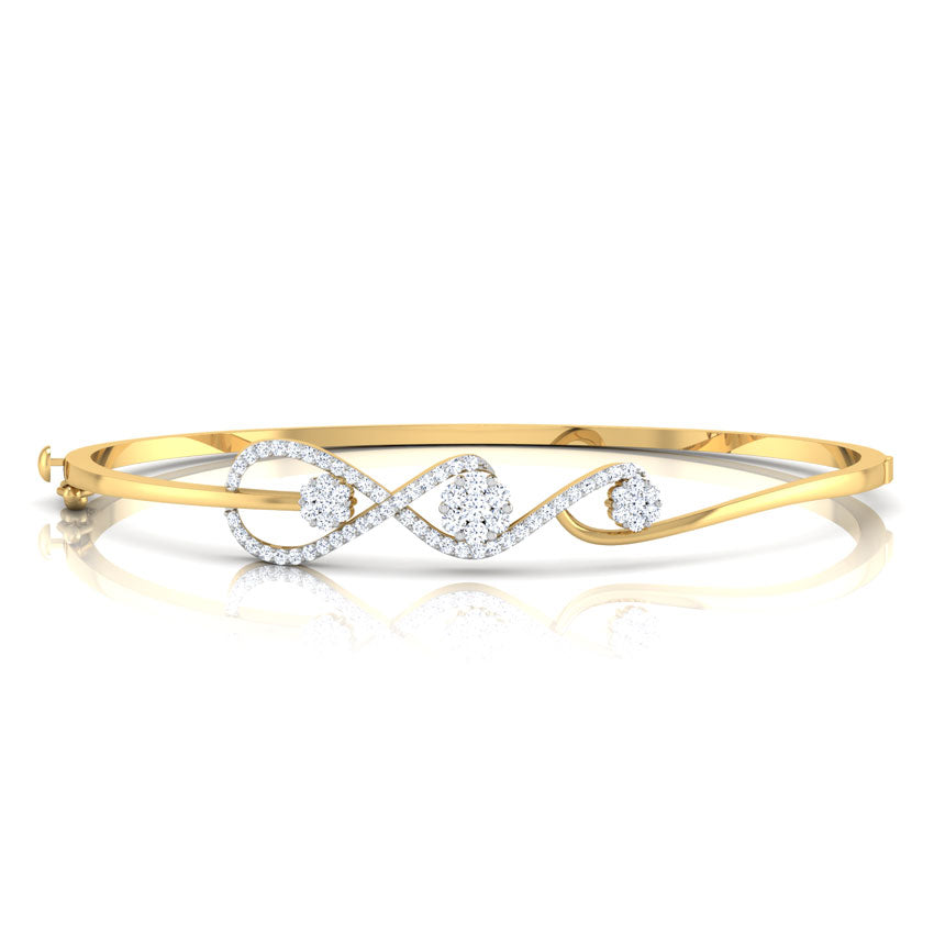 Lyra Cluster Diamond Bracelet