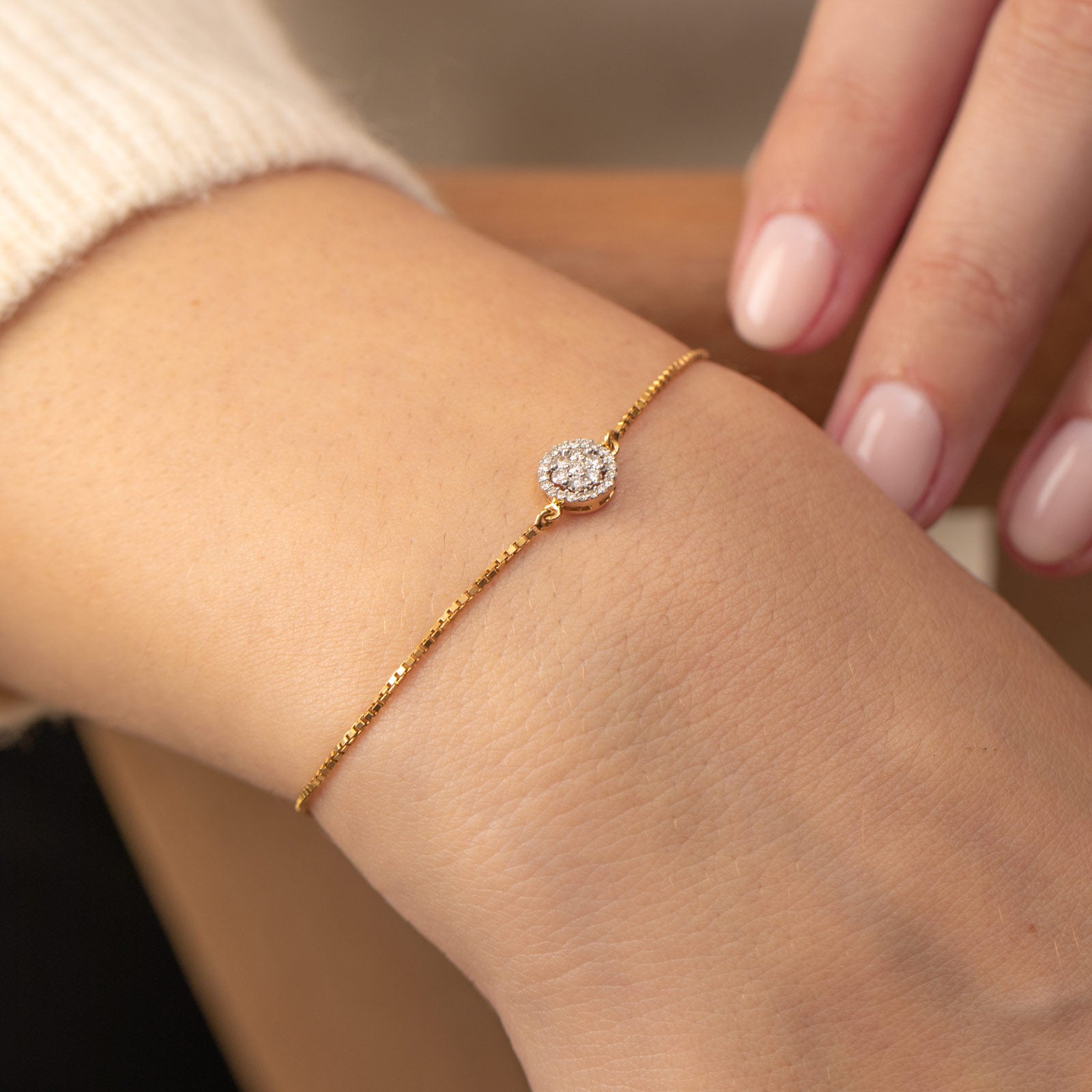 Celeste Seven Stone Diamond Bracelet