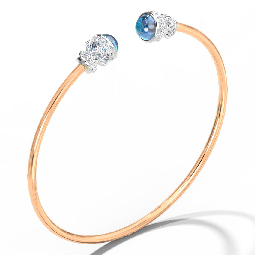 Celeste Ornate Gemstone Bracelet