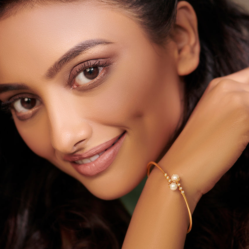 Aurora Bejeweled Pearl Bracelet