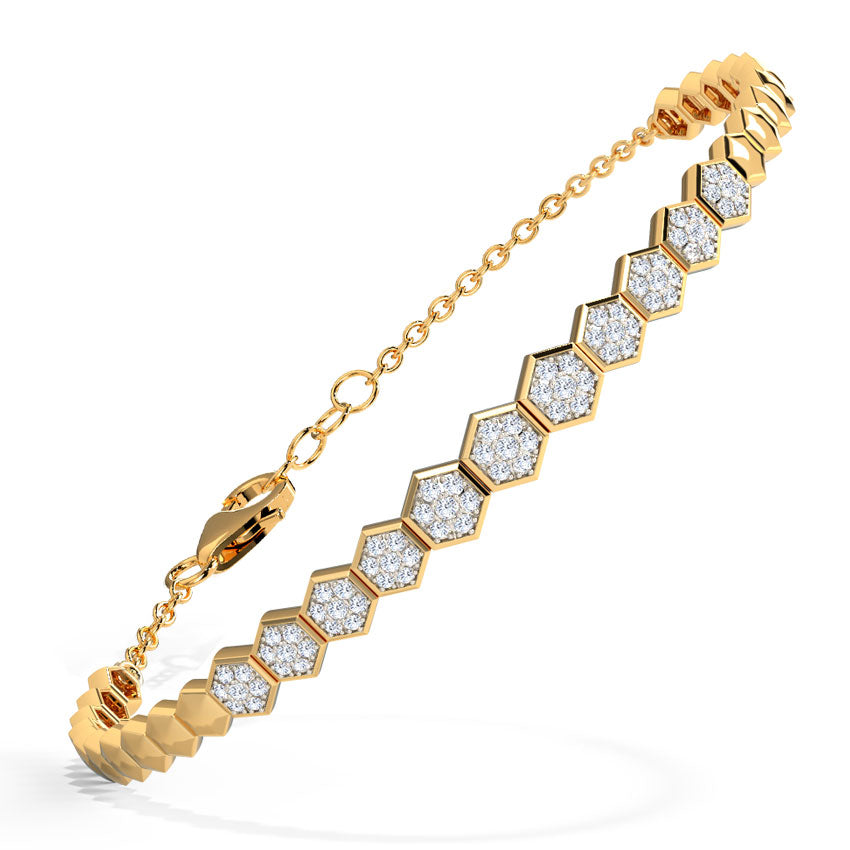 Celestia Bejeweled Diamond Bracelet