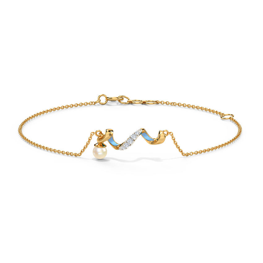 Luna Twirl Pearl Bracelet