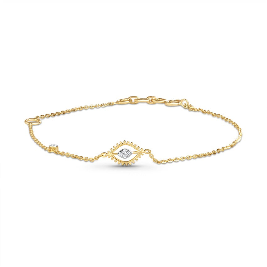 Flora Petal Diamond Bracelet