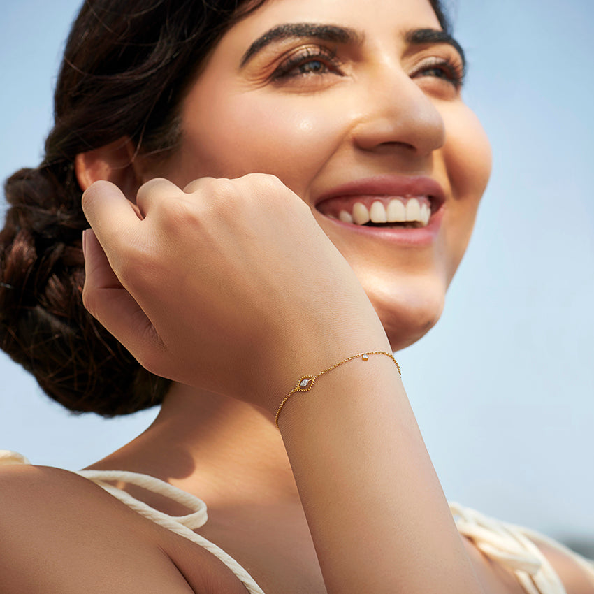 Flora Petal Diamond Bracelet