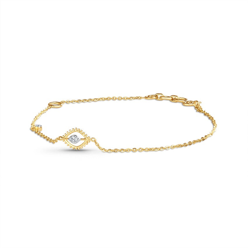 Flora Petal Diamond Bracelet