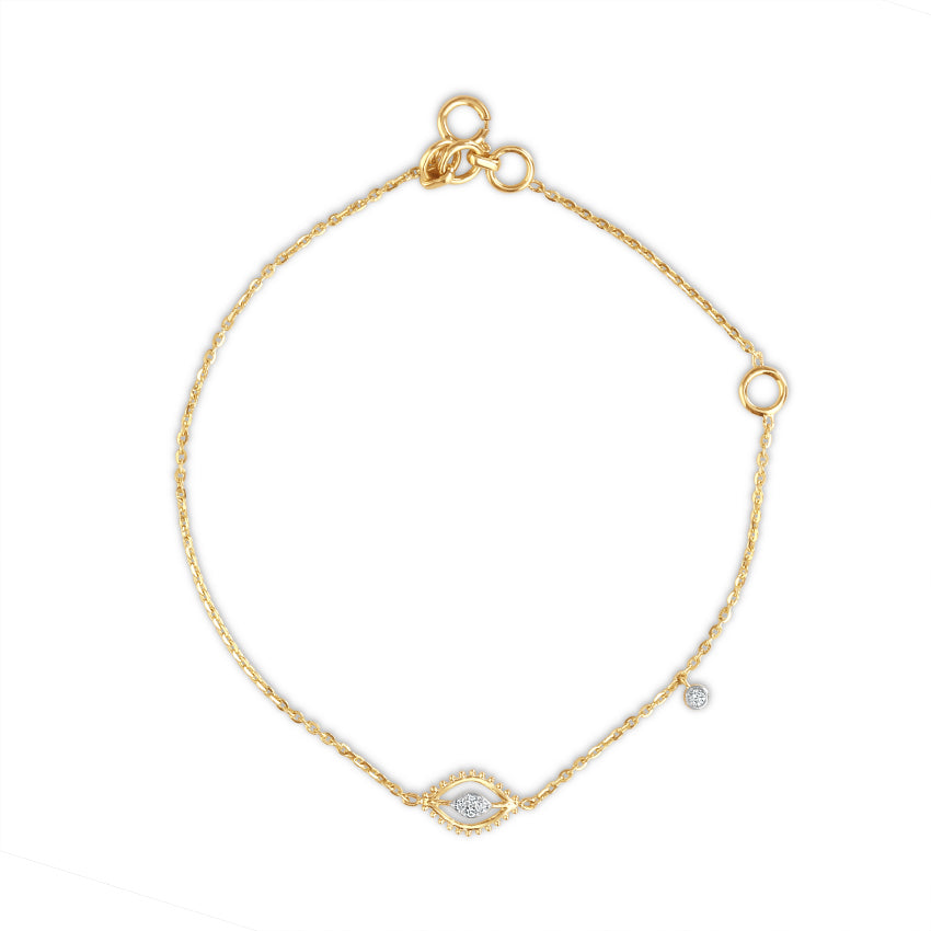 Flora Petal Diamond Bracelet