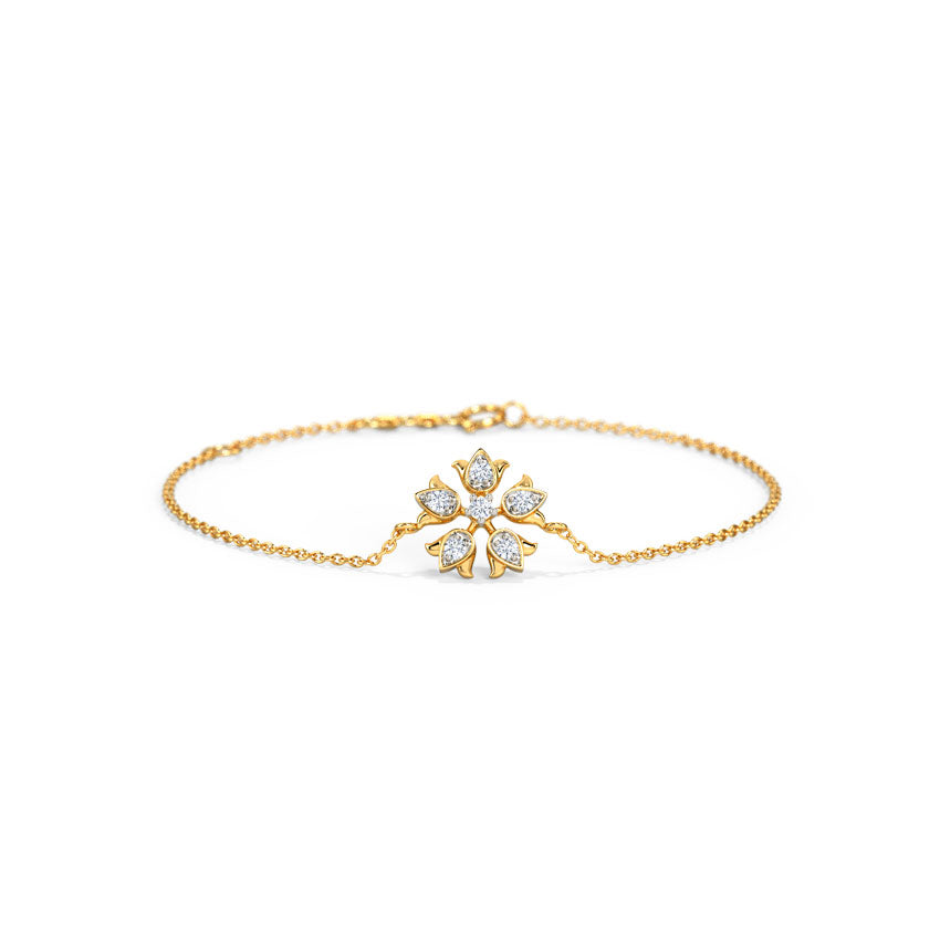 Lilia Tulip Diamond Bracelet