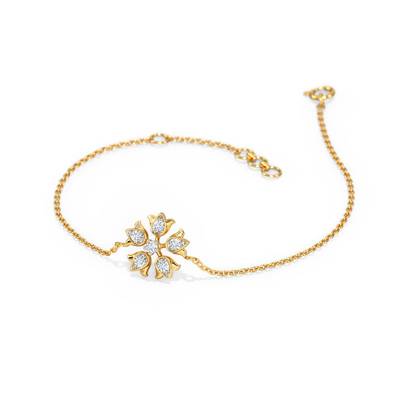 Lilia Tulip Diamond Bracelet