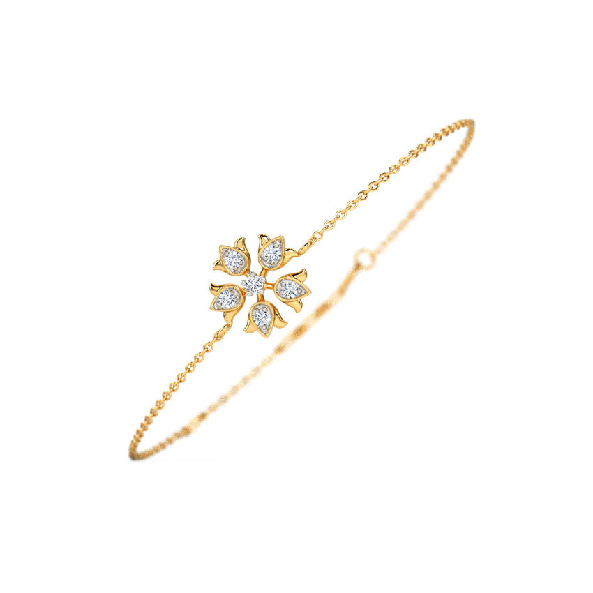 Lilia Tulip Diamond Bracelet