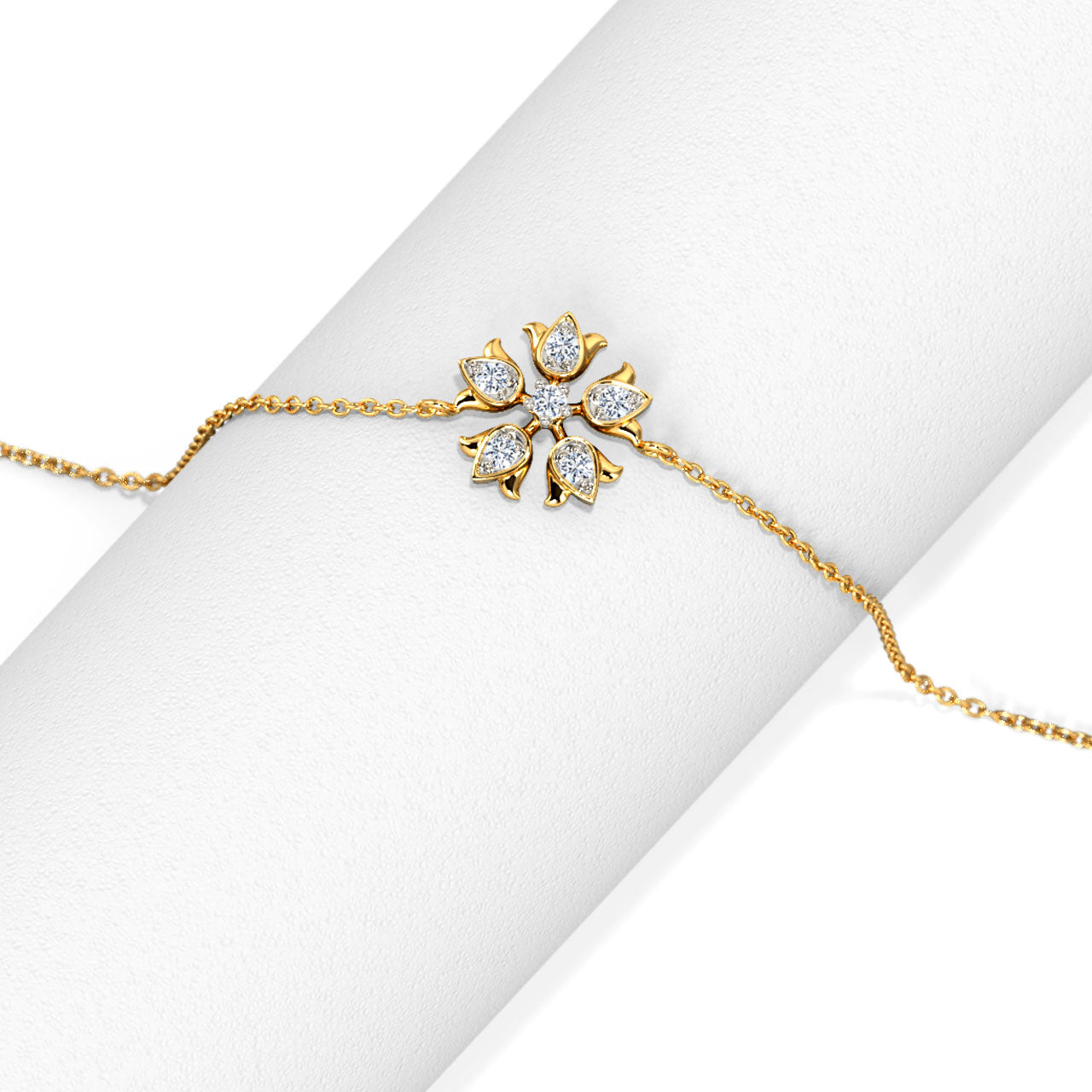Lilia Tulip Diamond Bracelet