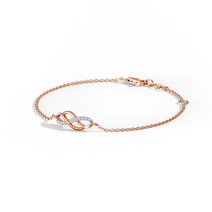 Elora Infinity Diamond Bracelet