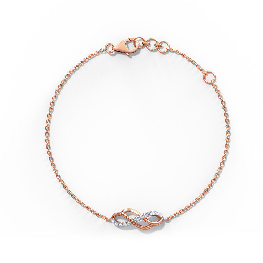 Elora Infinity Diamond Bracelet