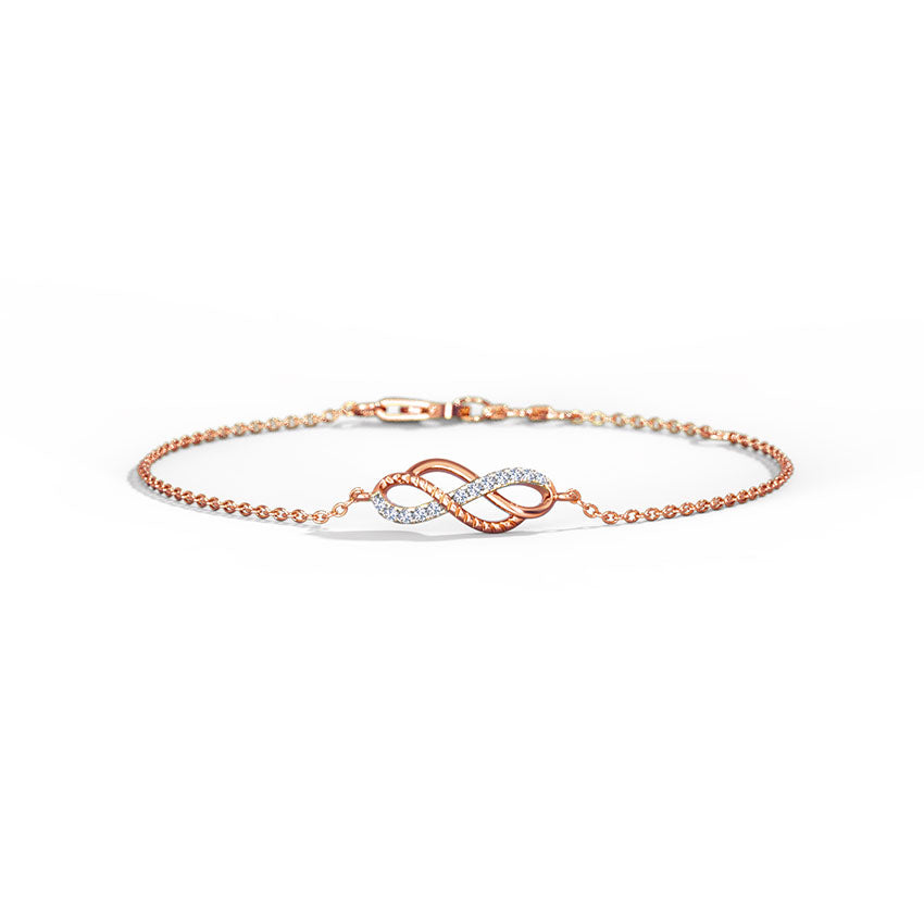 Elora Infinity Diamond Bracelet