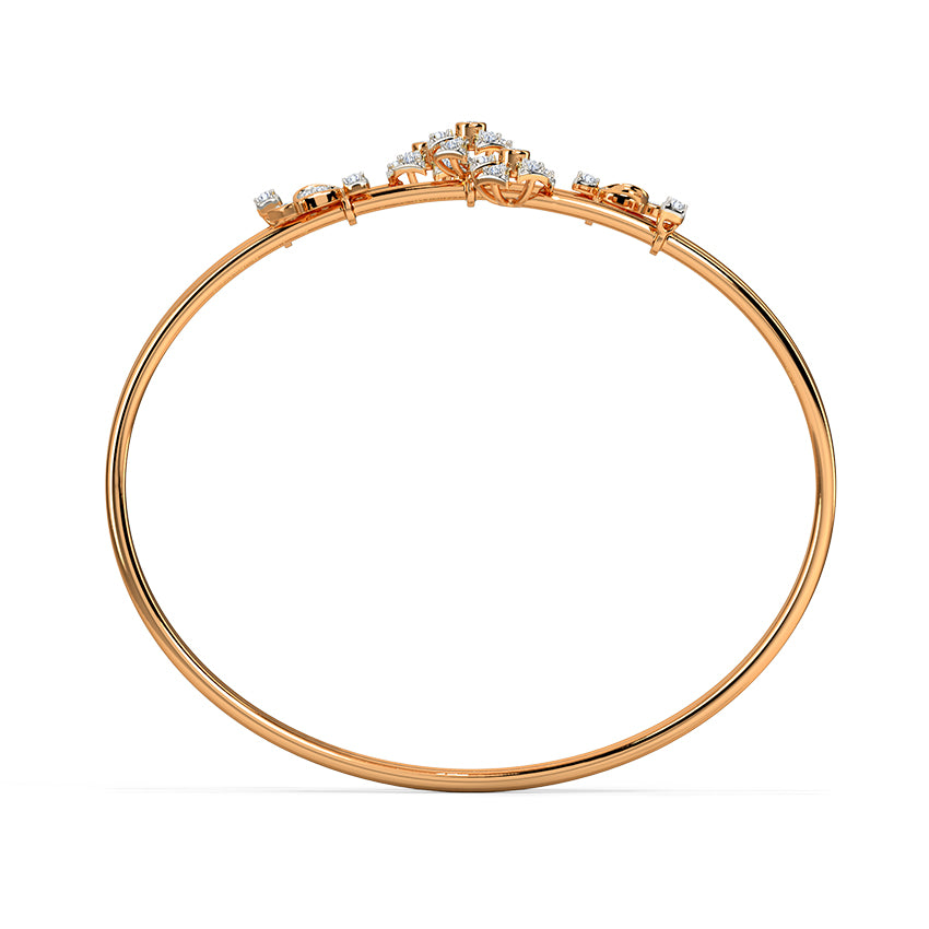 Celestia Spiral Diamond Bracelet