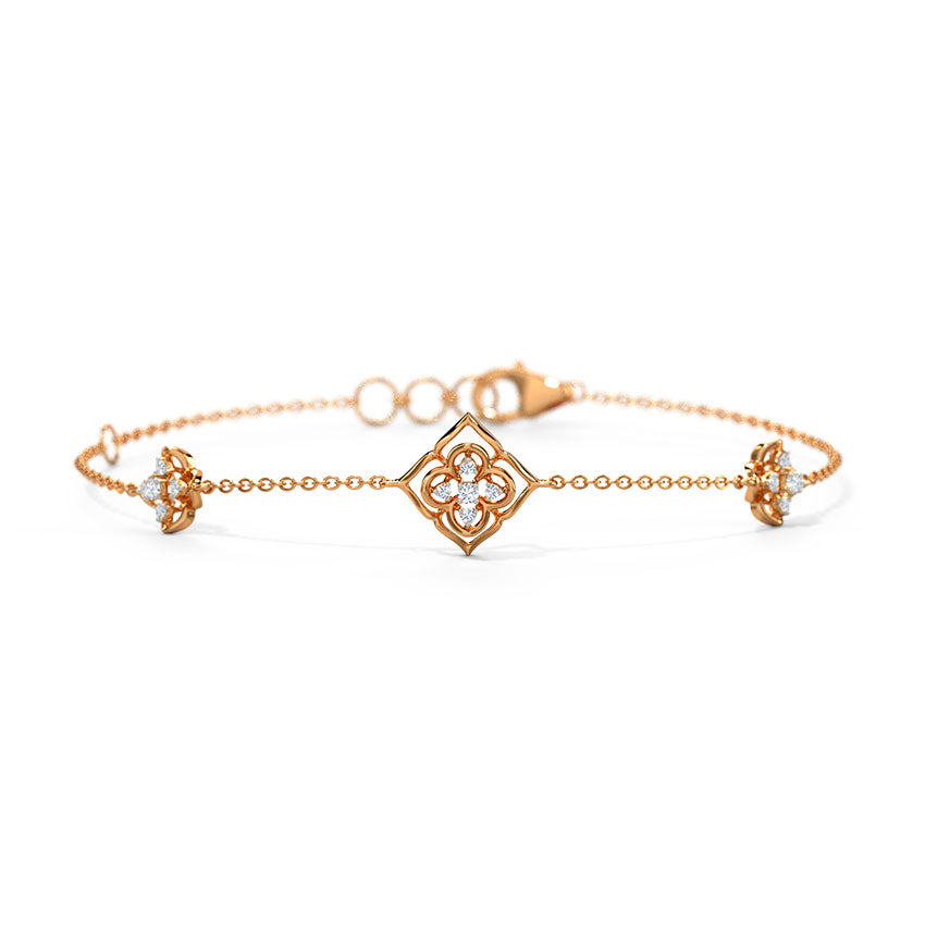 Liliana Floral Diamond Bracelet