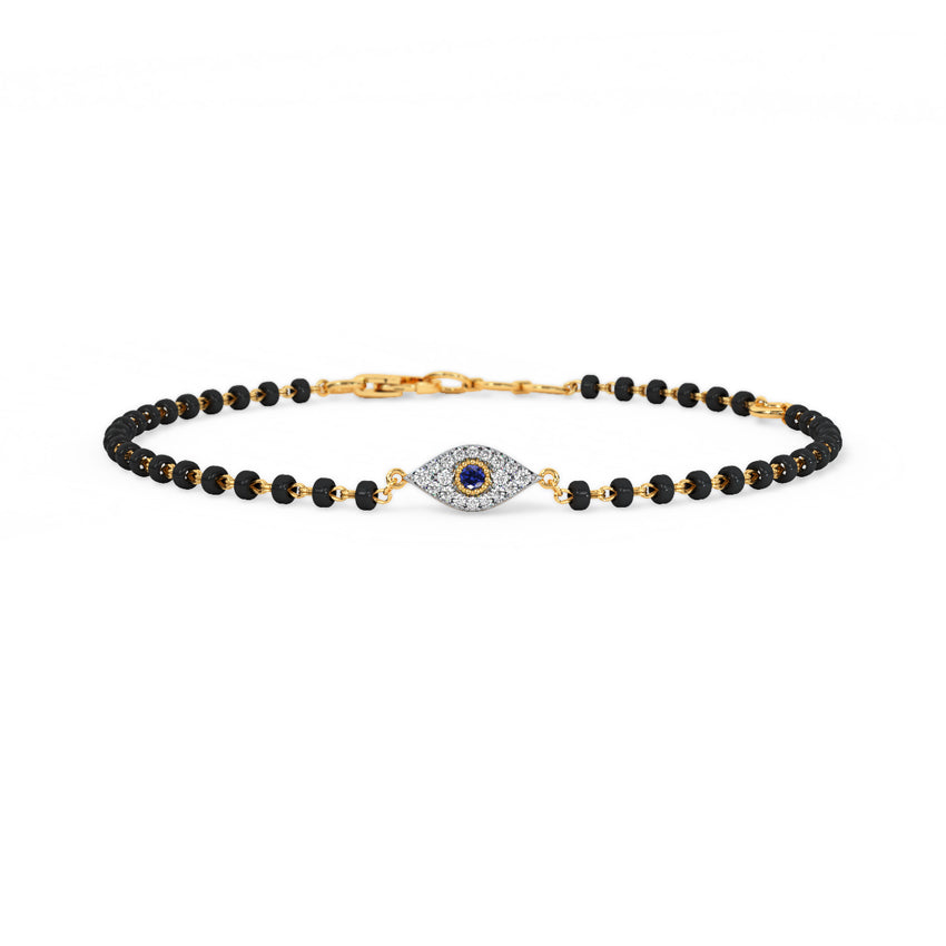 Zaya Evil Eye Mangalsutra Bracelet