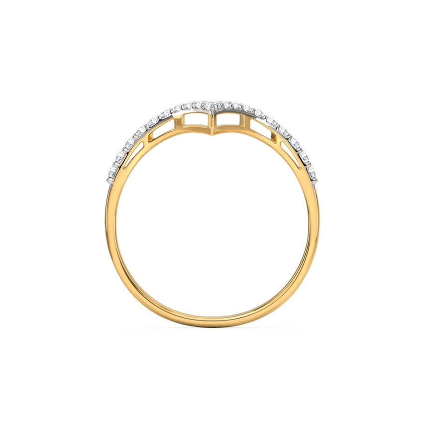 Vertex Glow Stackable Diamond Ring
