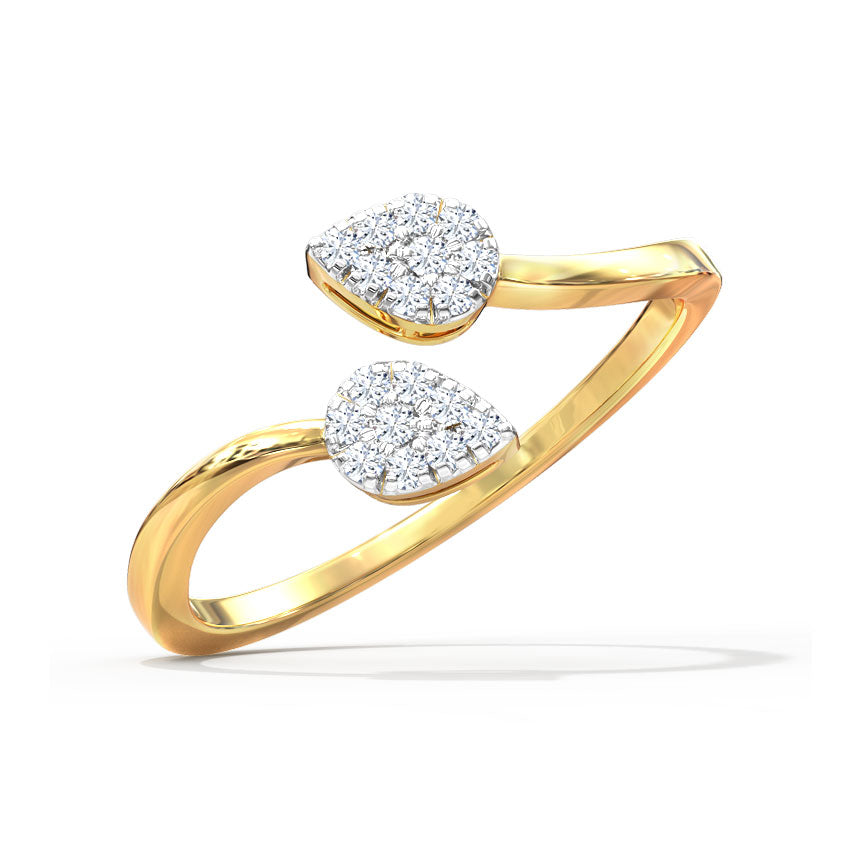 Graceful Vine Diamond Ring