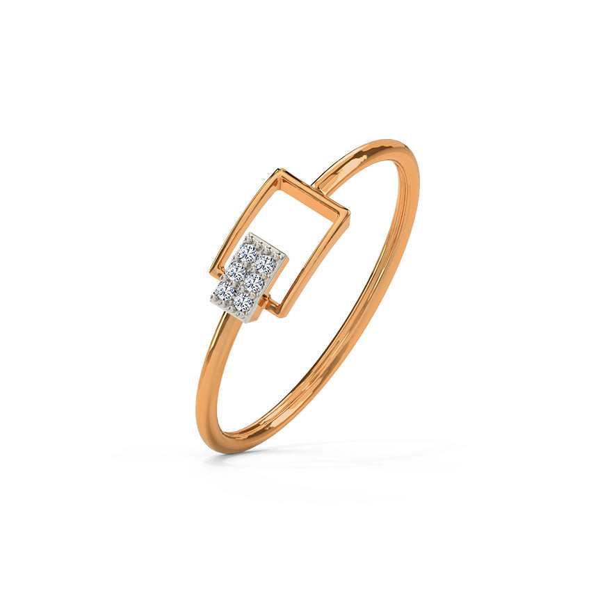 Avant-Garde Diamond Ring