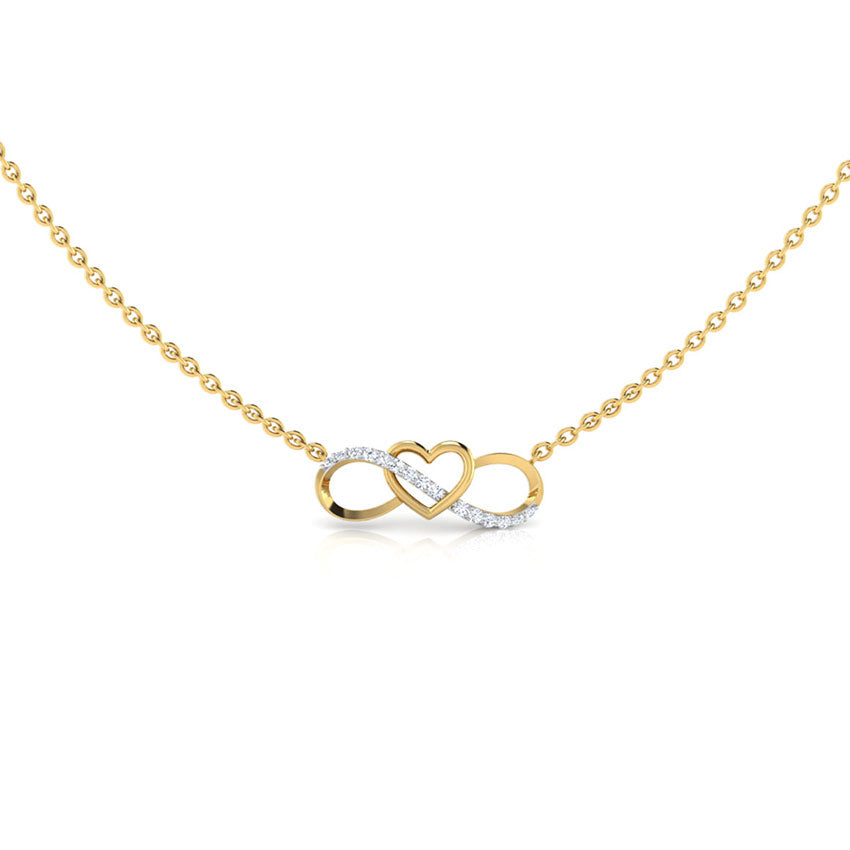 Never-Ending Love Infinity Diamond Necklace