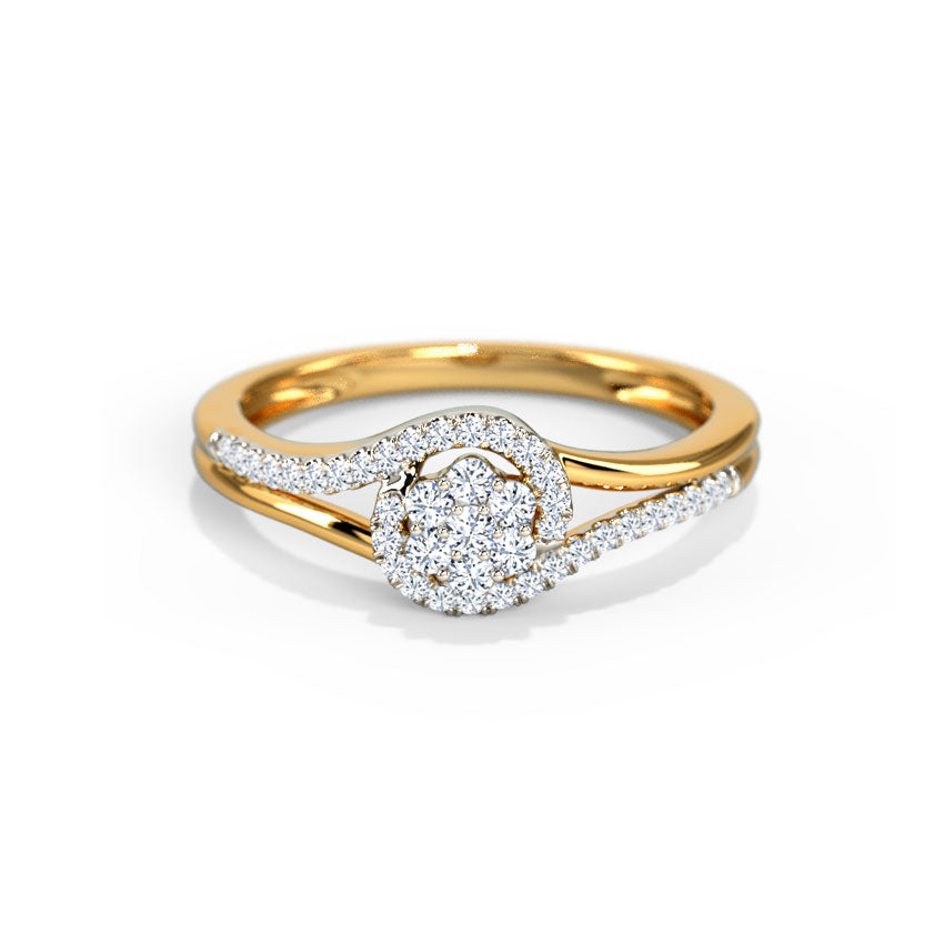 Celestial Bloom Diamond Ring