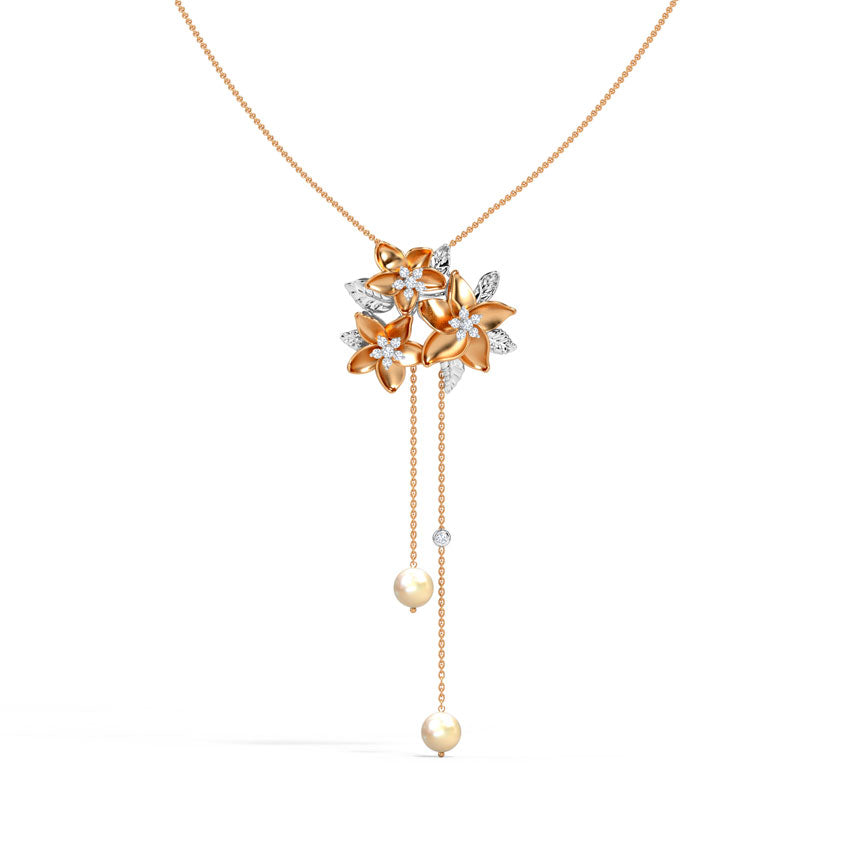 Woodruff Bloom Pearl Necklace