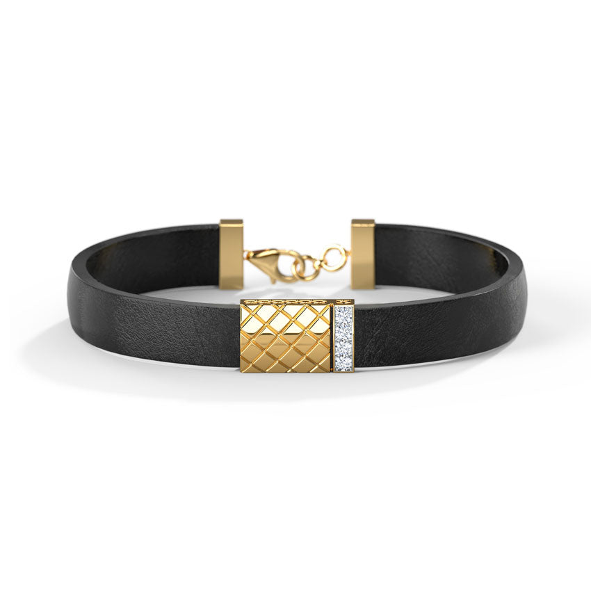 Titan Brad Diamond Bracelet for Men