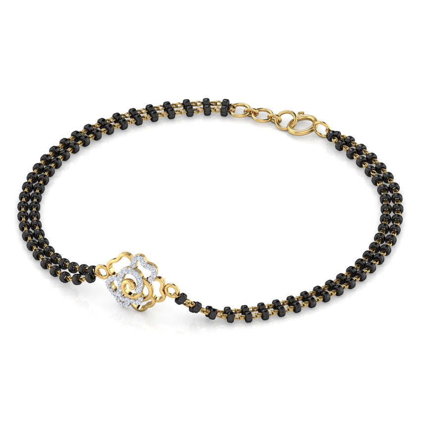 Samaira Diamond Mangalsutra Bracelet