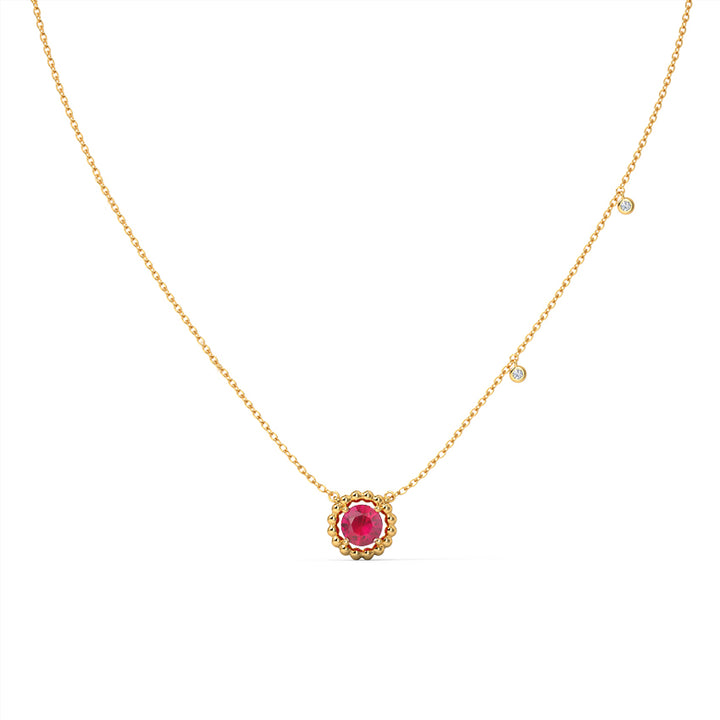 Sharon Gemstone Necklace