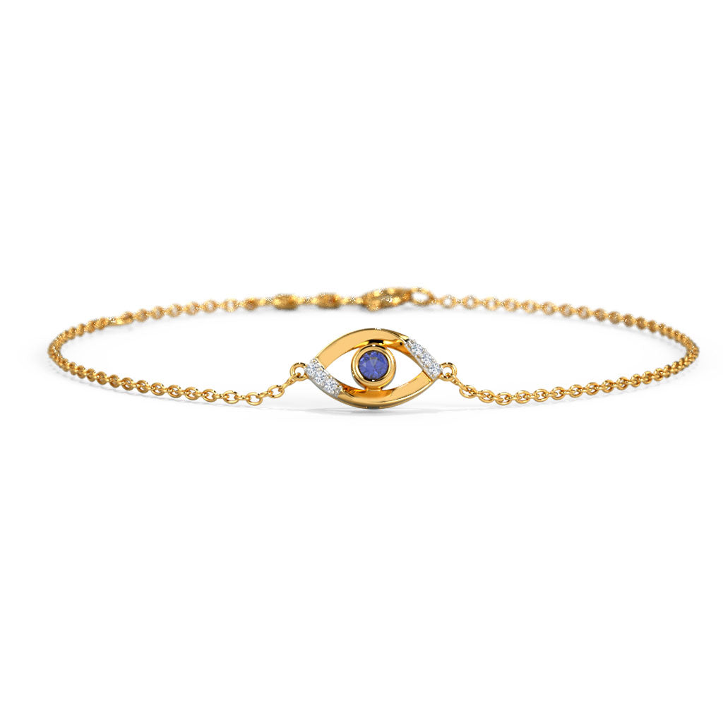 Serena Smart Evil Eye Gemstone Bracelet