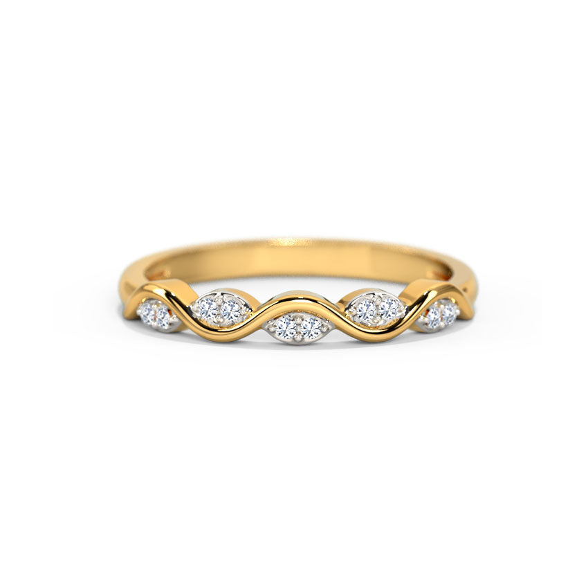 Serene Flow Diamond Band