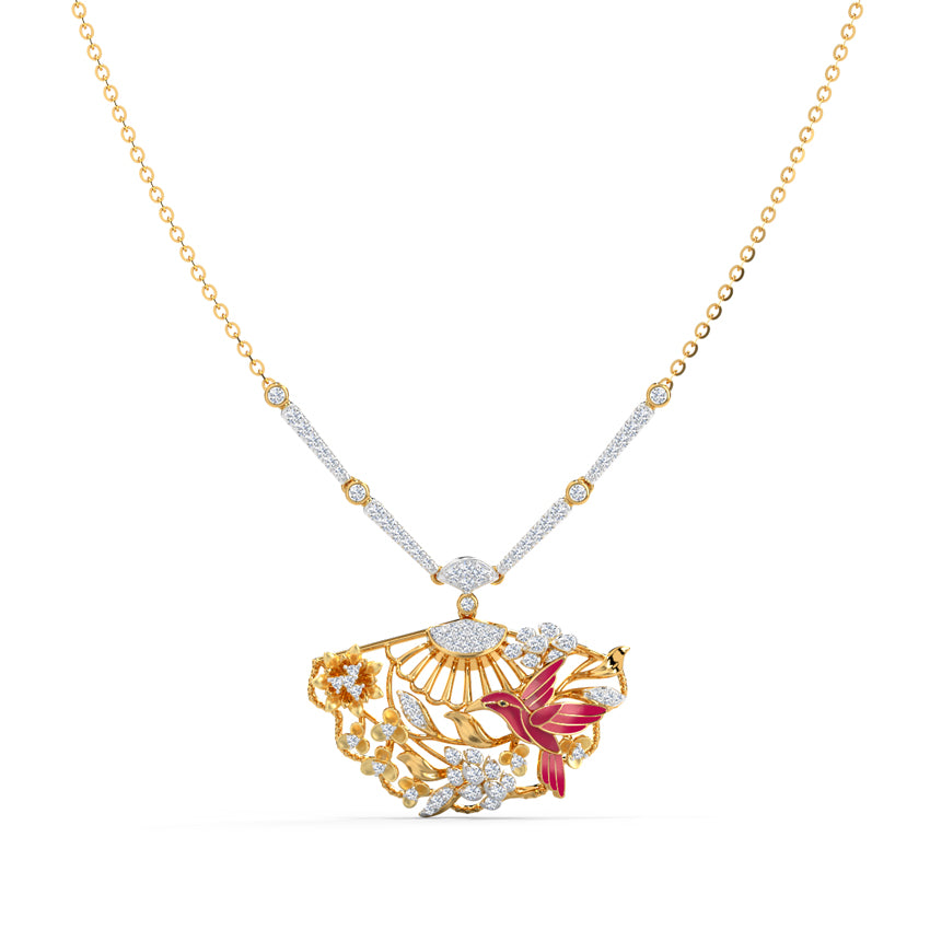 Intricate Radiance Diamond Necklace