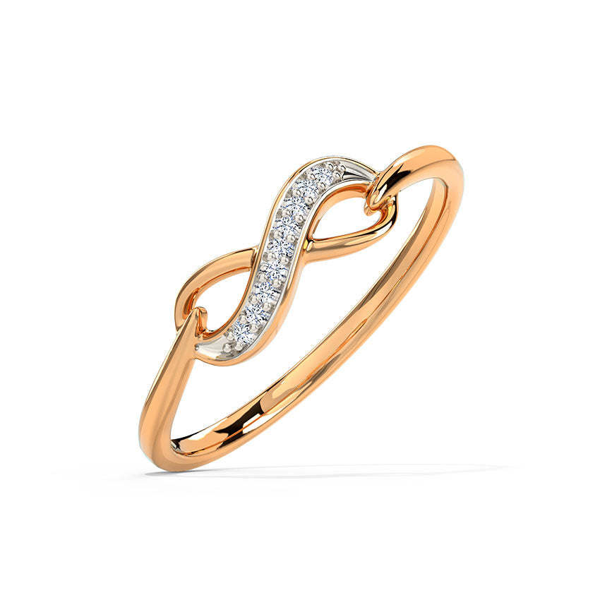 Timeless Infinity Diamond Ring