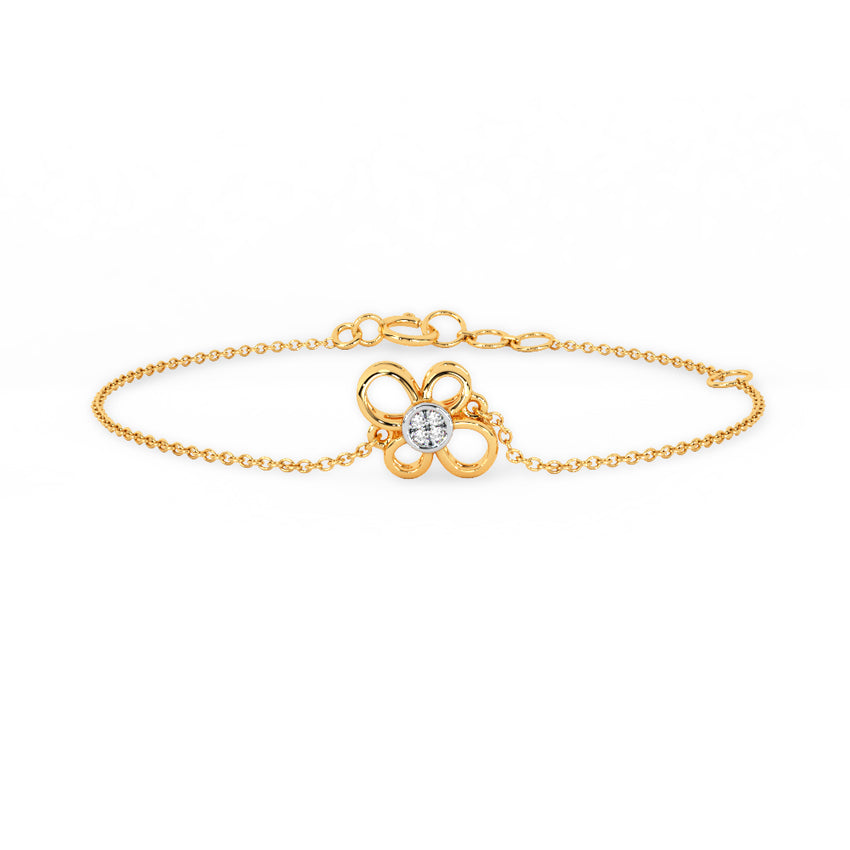 Lyra Blooming Diamond Bracelet