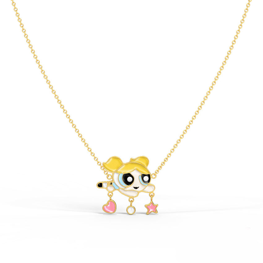 Charming Bubbles Kids' Gold Necklace