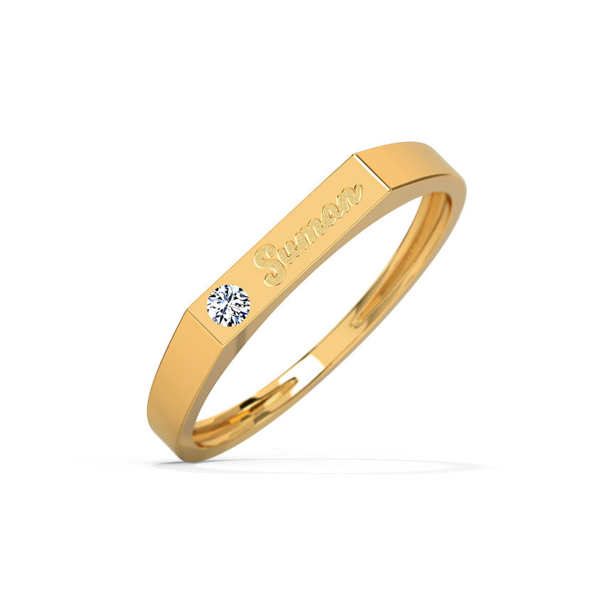 Sparkling Signature Diamond Band