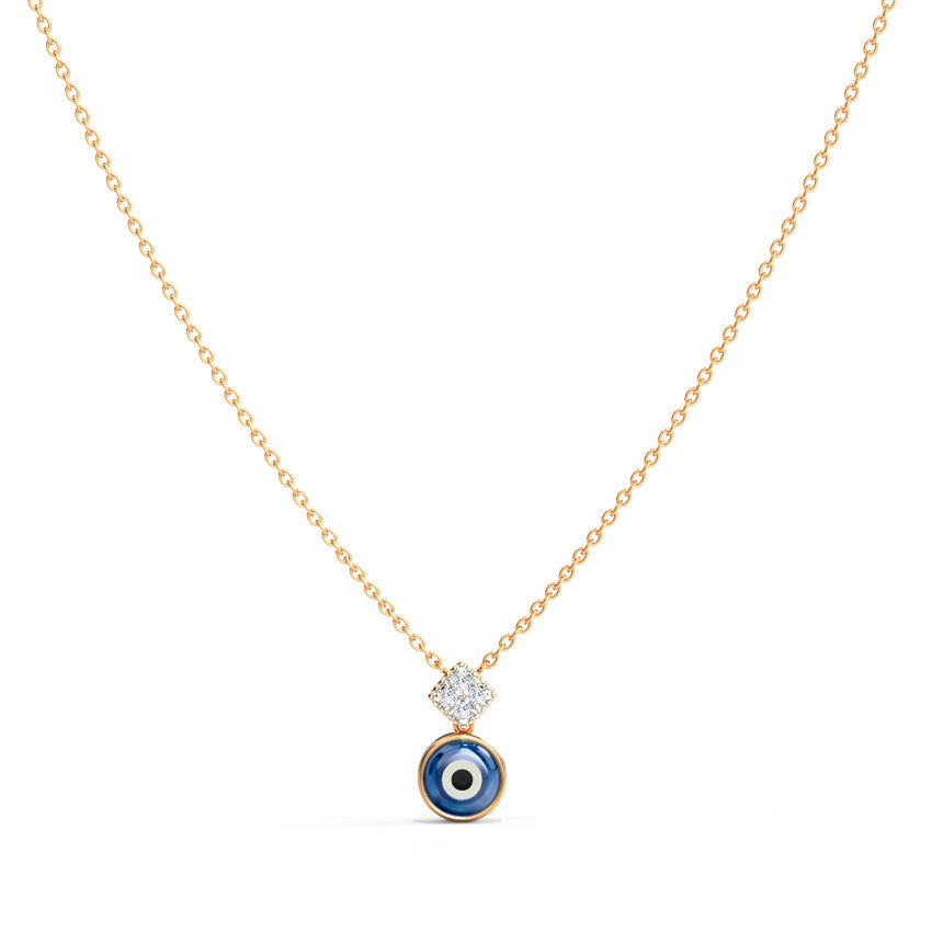 Sway Evil Eye Gemstone Necklace