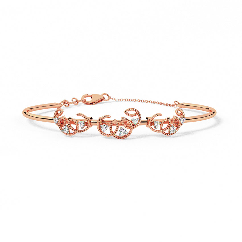 Aurora Bliss Diamond Tube Bracelet