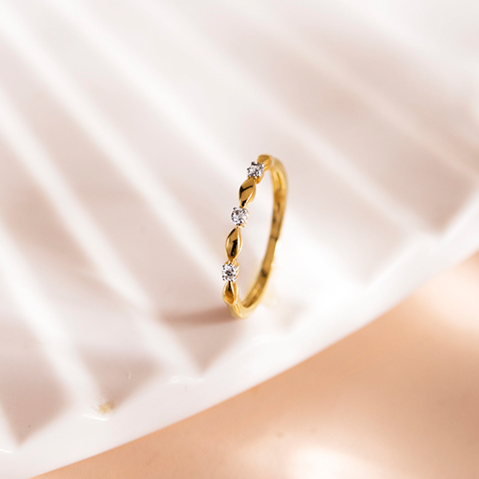 Radiant Simplicity Diamond Ring