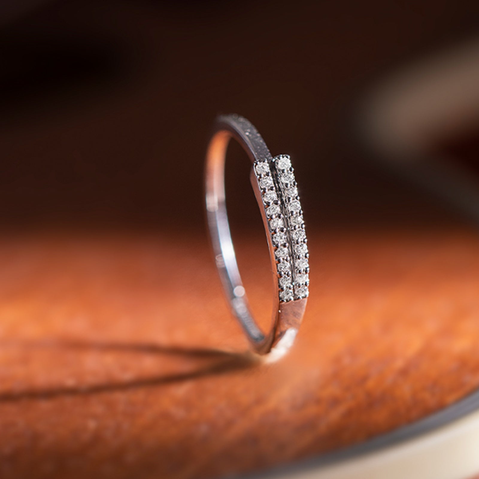 Luminous Beam Diamond Ring