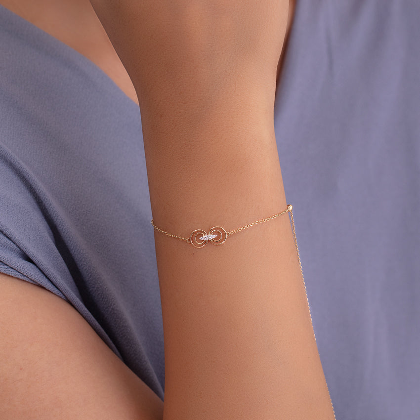 Lumia Adjustable Diamond Bracelet