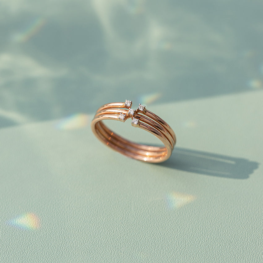 Trilight Brilliance Diamond Ring