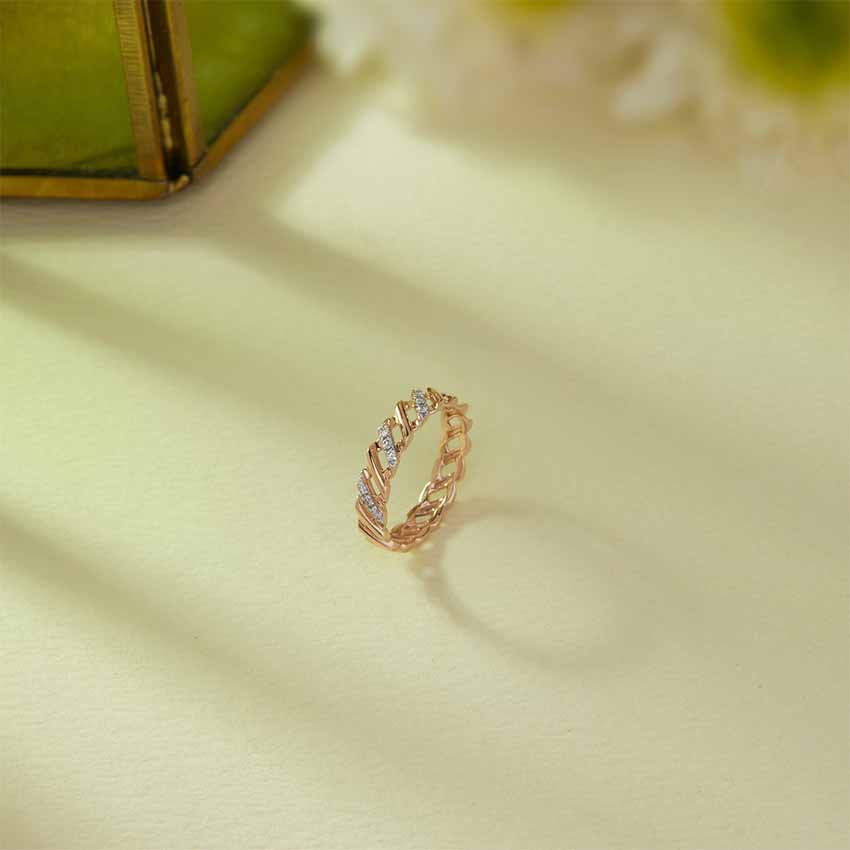 Radiant Edge Diamond Band