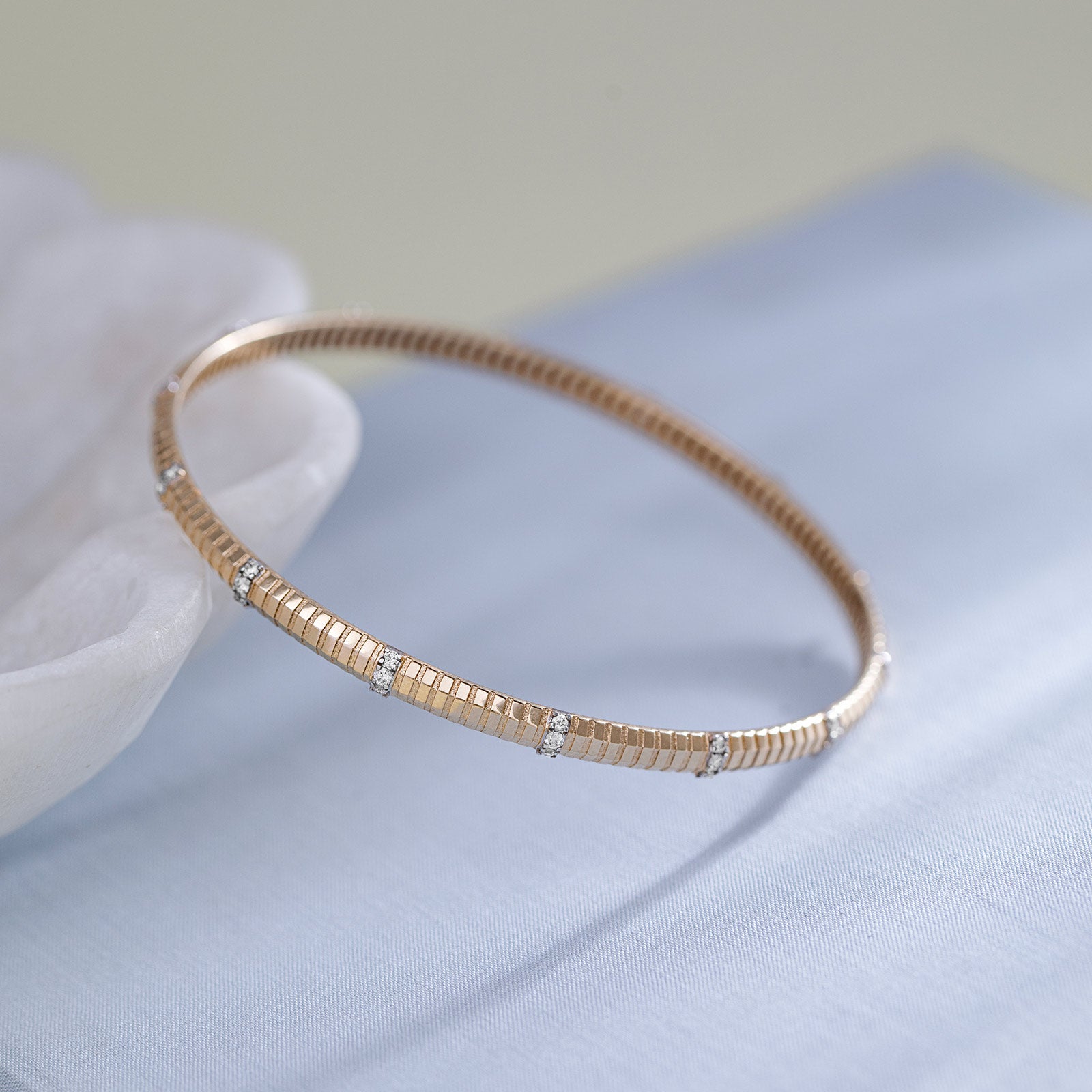 Zafira Diamond Bangle