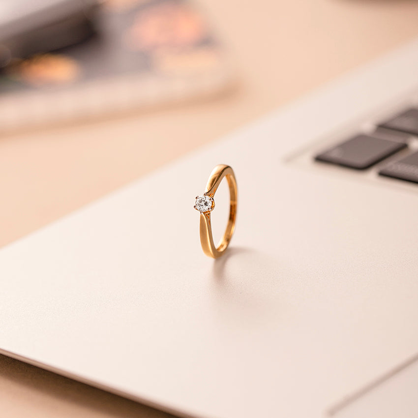 Blissful Gleam Diamond Ring